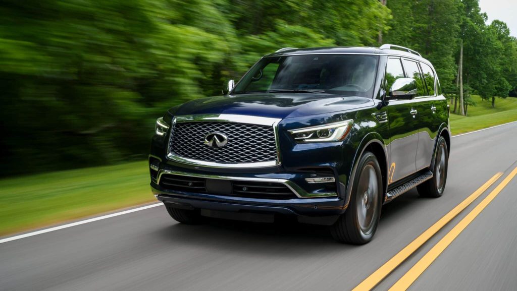 Command the road with the Infiniti QX80—a pinnacle of luxury, power, and sophistication. This full-size SUV boasts a commanding presence, opulent interiors, and cutting-edge technology, ensuring every journey is exceptional. Discover the ultimate in performance and comfort at Stevens Creek Infiniti.