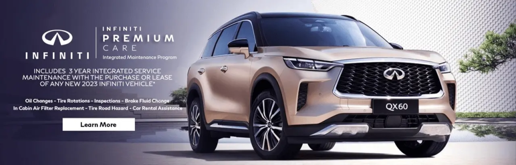 INFINITI Premium Care Integrated Maintenance Program for Luxury Cars in Santa Clara, CA