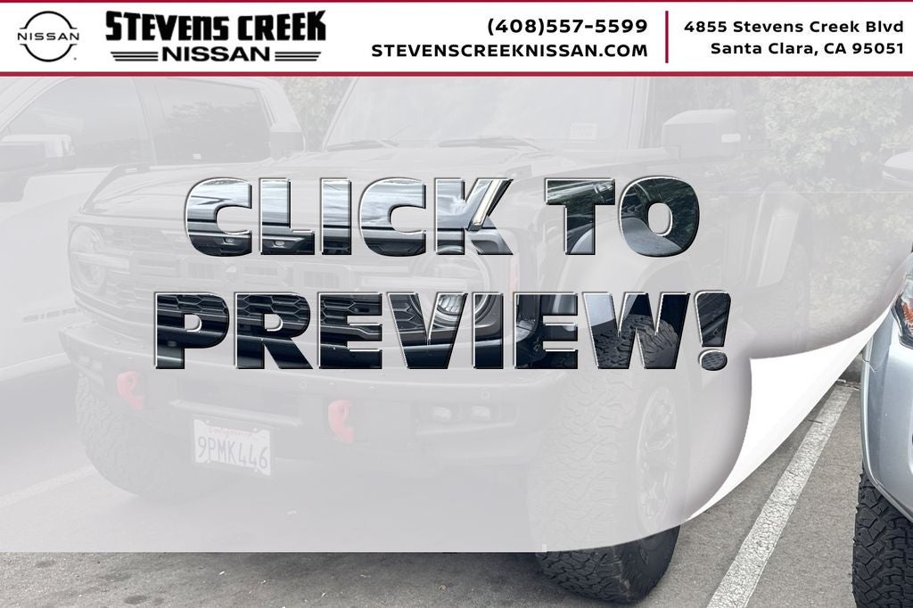 2023 Ford Bronco Raptor