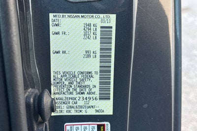 2013 Nissan Altima 2.5 S