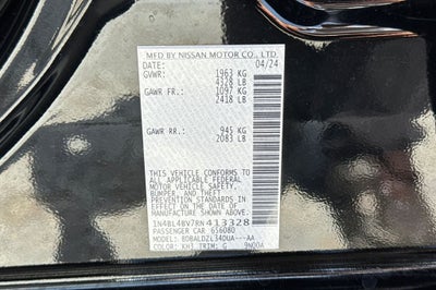 2024 Nissan Altima 2.5 S