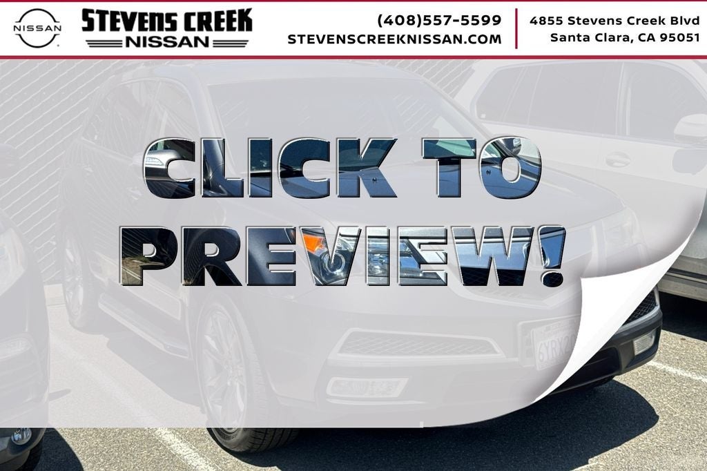 2012 Acura MDX 3.7L Advance Package SH-AWD