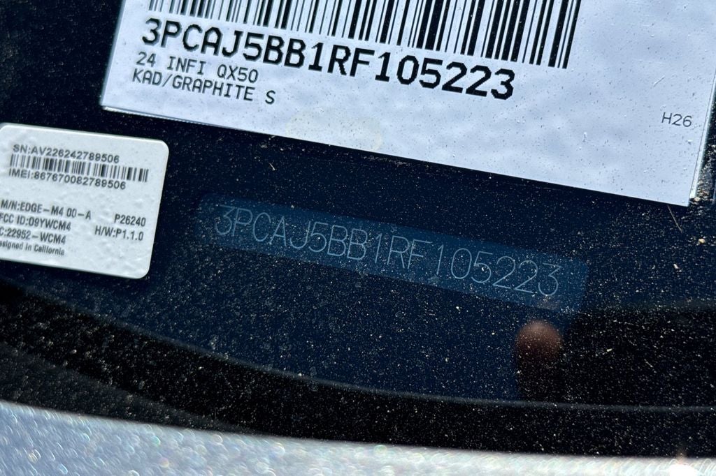 2024 INFINITI QX50 LUXE