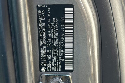 2005 BMW Z4 3.0i