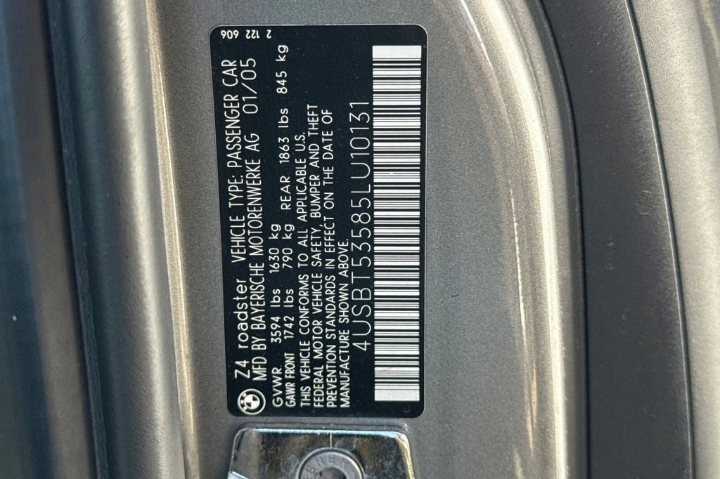 2005 BMW Z4 3.0i