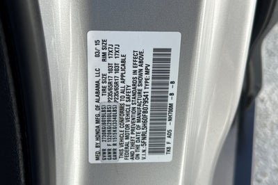 2015 Honda Odyssey EX-L