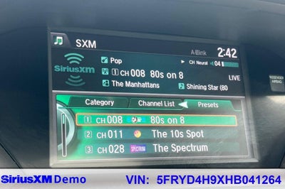 2017 Acura MDX 3.5L SH-AWD w/Advance & Entertainment Pkgs