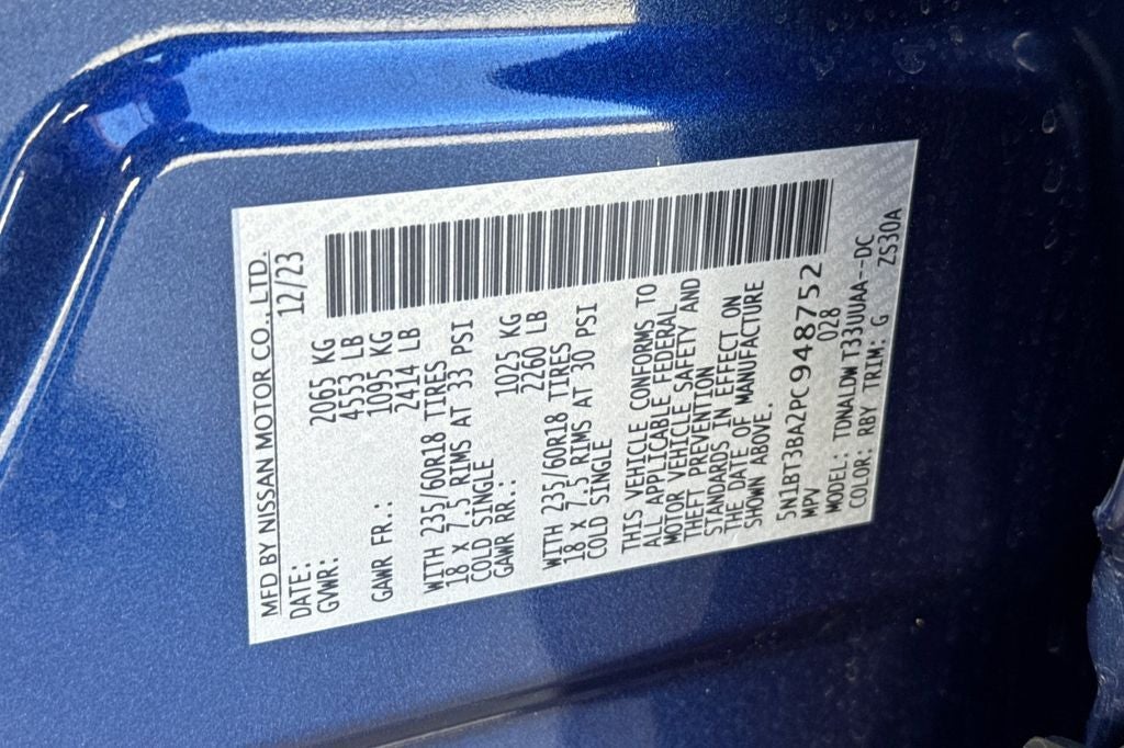 2023 Nissan Rogue SV