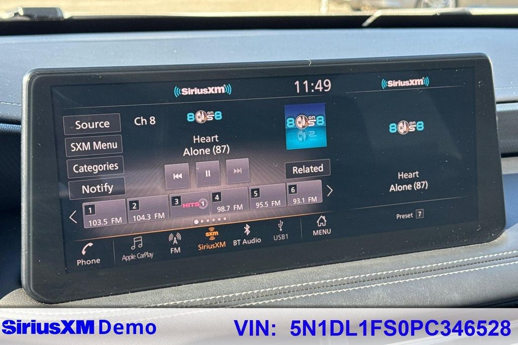 2023 INFINITI QX60 LUXE