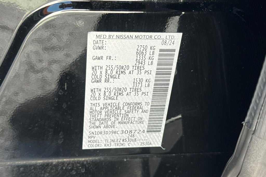 2024 Nissan Pathfinder Platinum