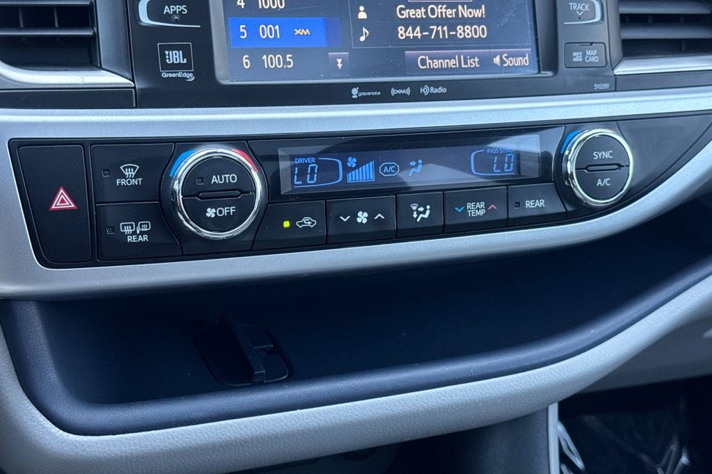 2019 Toyota Highlander Limited Platinum