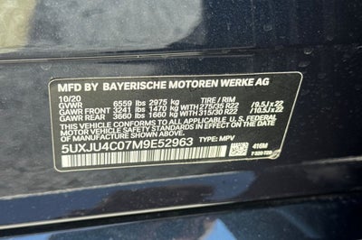 2021 BMW X5 M50i