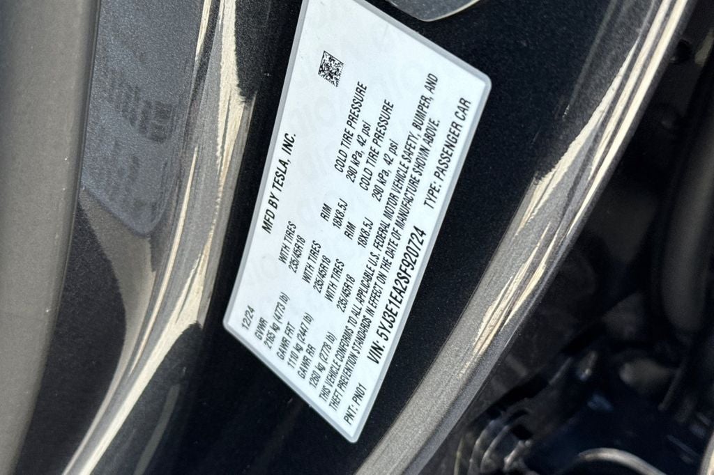 2025 Tesla Model 3 Long Range