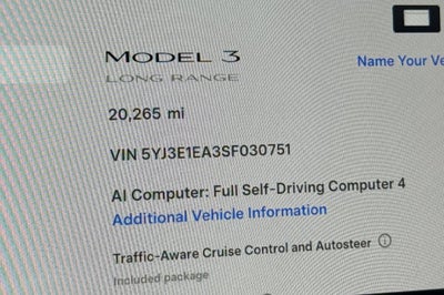 2025 Tesla Model 3 Long Range