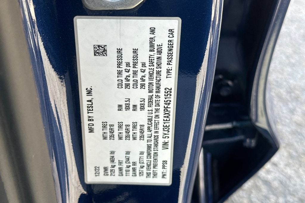 2023 Tesla Model 3 Base