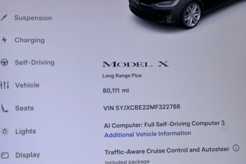 2021 Tesla Model X Long Range