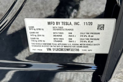 2021 Tesla Model X Long Range