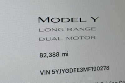 2021 Tesla Model Y Long Range