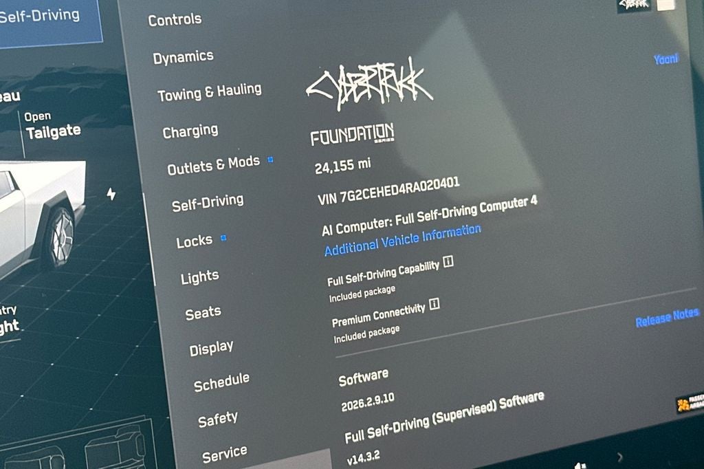 2024 Tesla Cybertruck Foundation