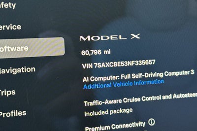 2022 Tesla Model X .