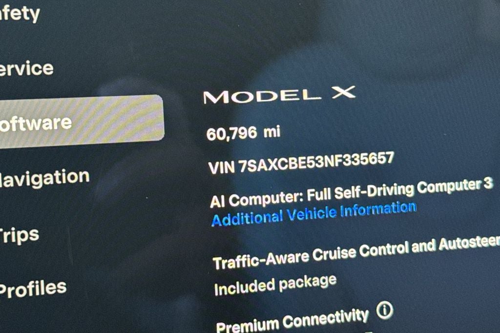 2022 Tesla Model X .