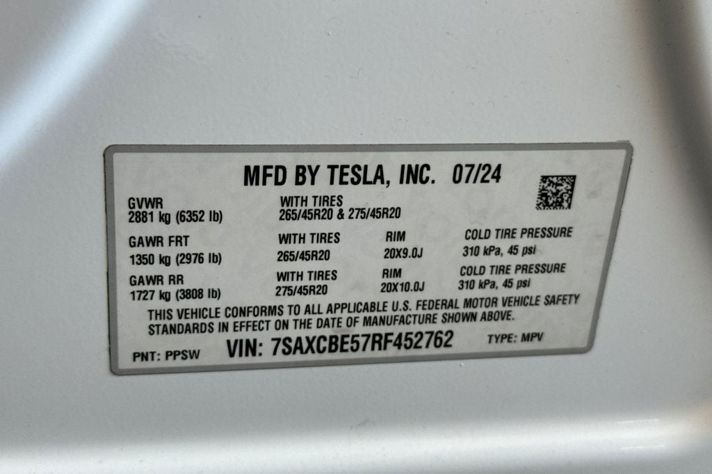 2024 Tesla Model X Base