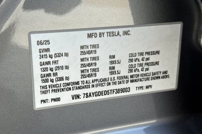 2026 Tesla Model Y Base