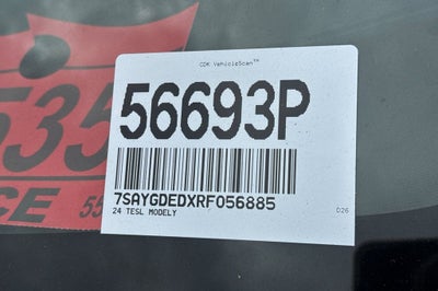2024 Tesla Model Y Standard Range