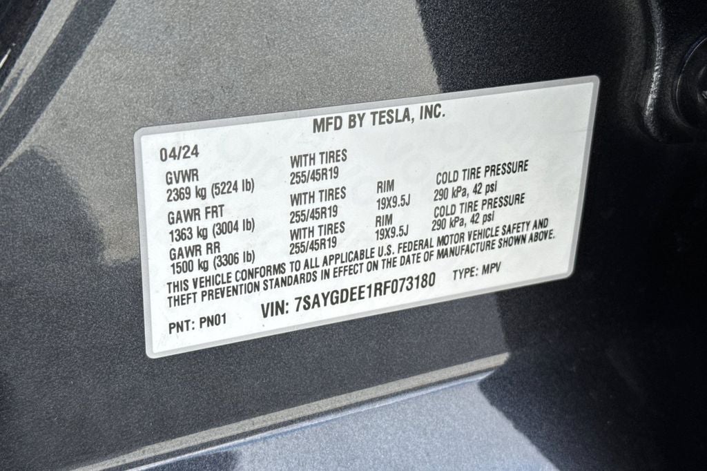 2024 Tesla Model Y Long Range