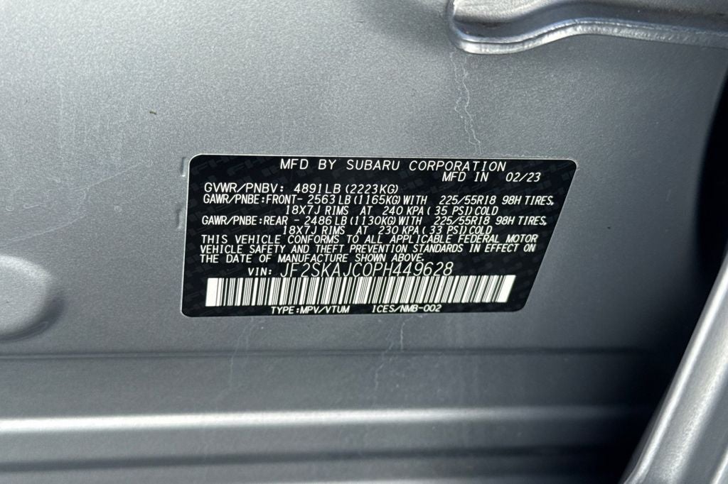 2023 Subaru Forester Sport