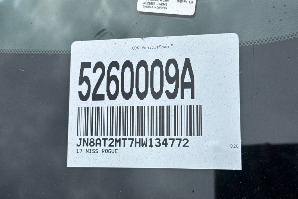 2017 Nissan Rogue S