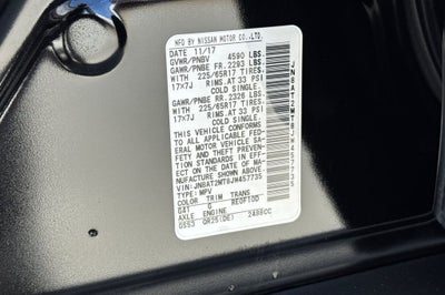 2018 Nissan Rogue SV