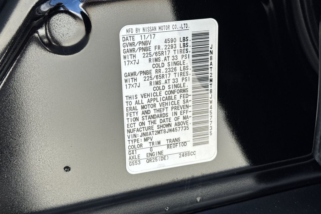 2018 Nissan Rogue SV