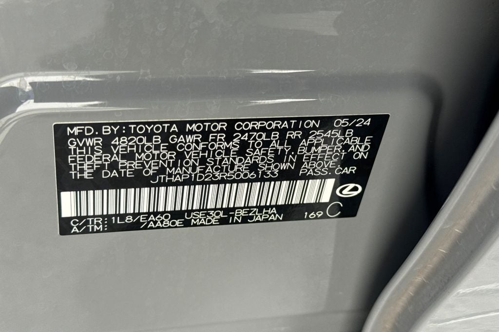 2024 Lexus IS 500 F SPORT Performance Premium