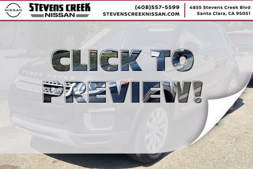 2016 Land Rover Range Rover Evoque SE