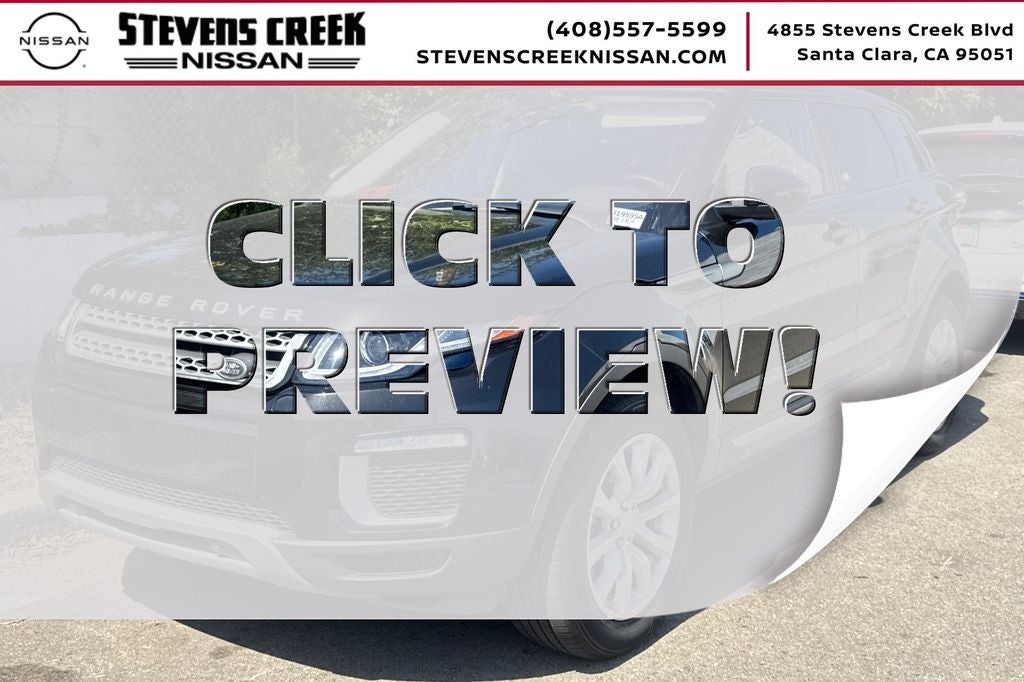 2016 Land Rover Range Rover Evoque SE