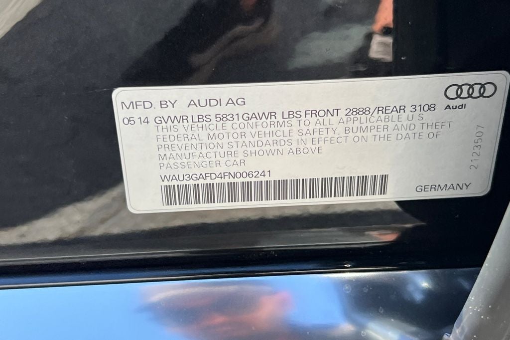 2015 Audi A8 L 3.0T quattro