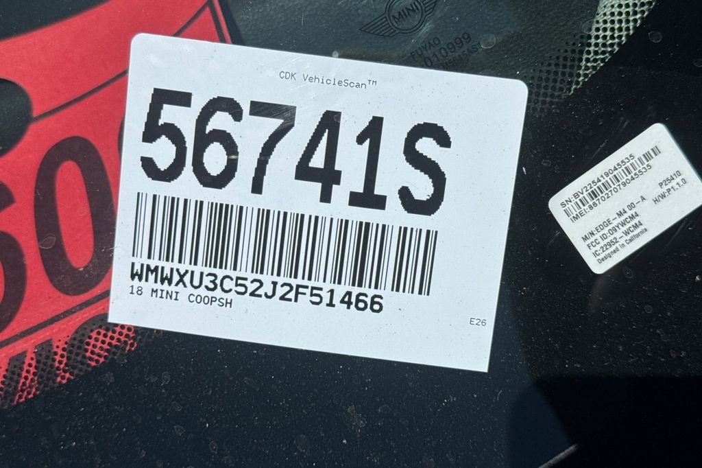 2018 MINI Cooper S Base