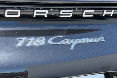 2018 Porsche 718 Cayman .