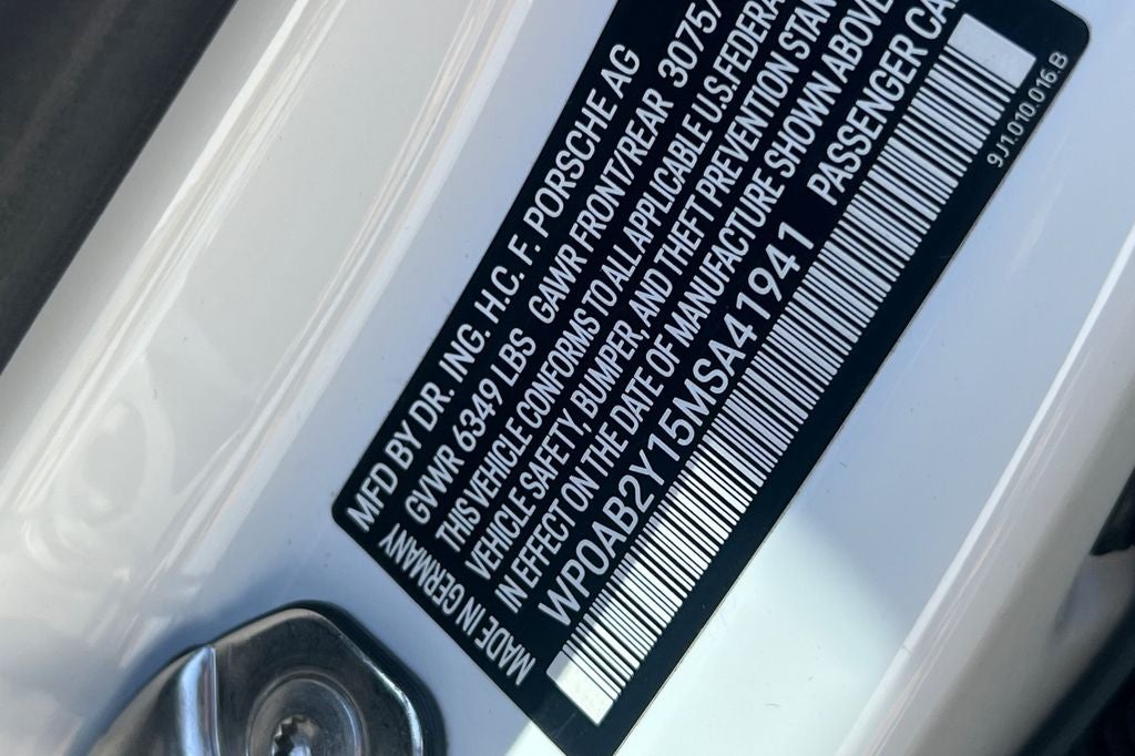 2021 Porsche Taycan 4S