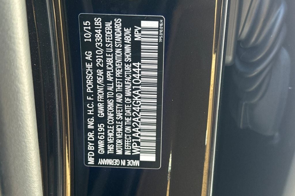 2016 Porsche Cayenne Base