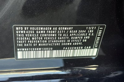 2022 Volkswagen Golf GTI 2.0T SE