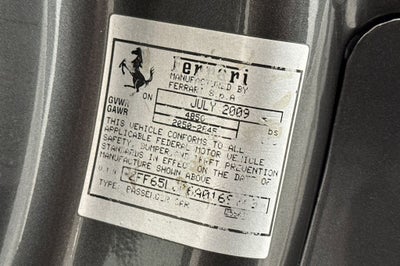 2010 Ferrari California Covertible