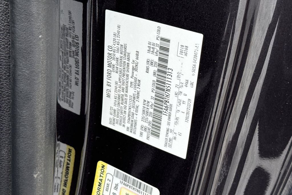 2022 Ford Mustang EcoBoost Premium