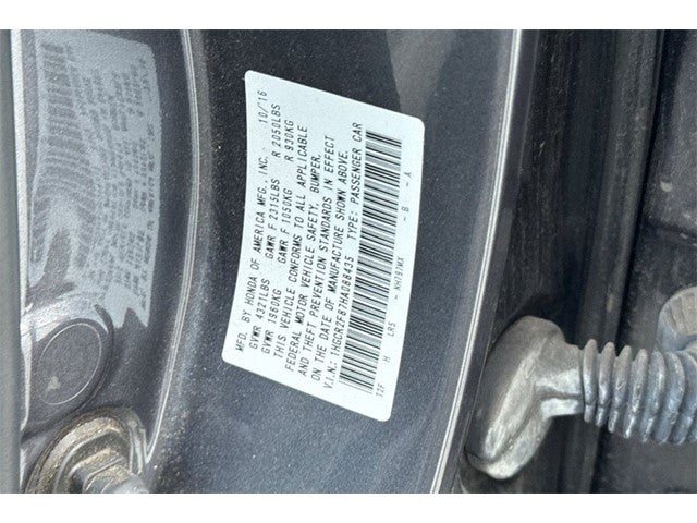 2017 Honda Accord EX-L