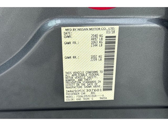 2018 Nissan Leaf SV