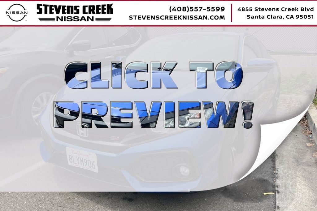 2019 Honda Civic Si