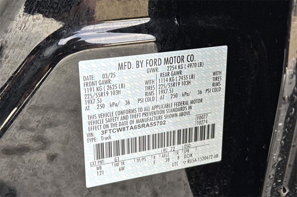 2025 Ford Maverick Lobo Standard