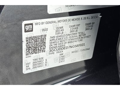 2022 Chevrolet Silverado 1500 LT