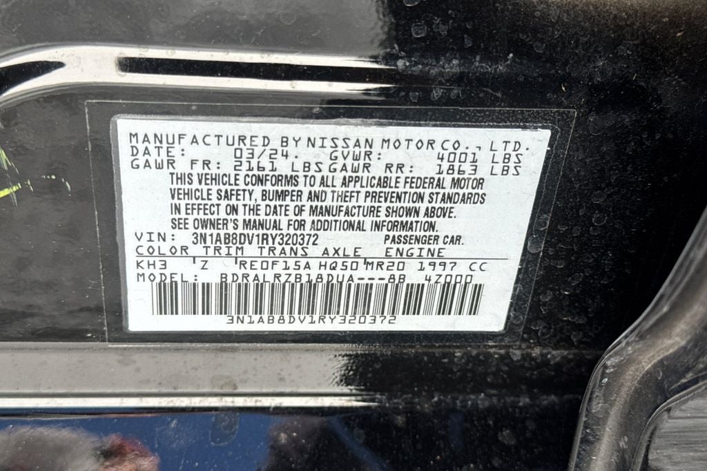 2024 Nissan Sentra SR
